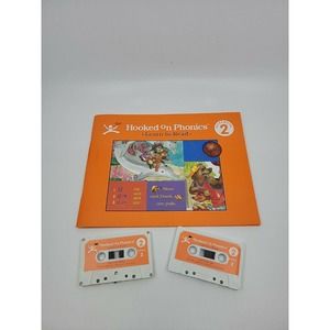 Hooked on Phonics 1998 Learn to Read Kits Level 2 Workbook and Cassettes Only